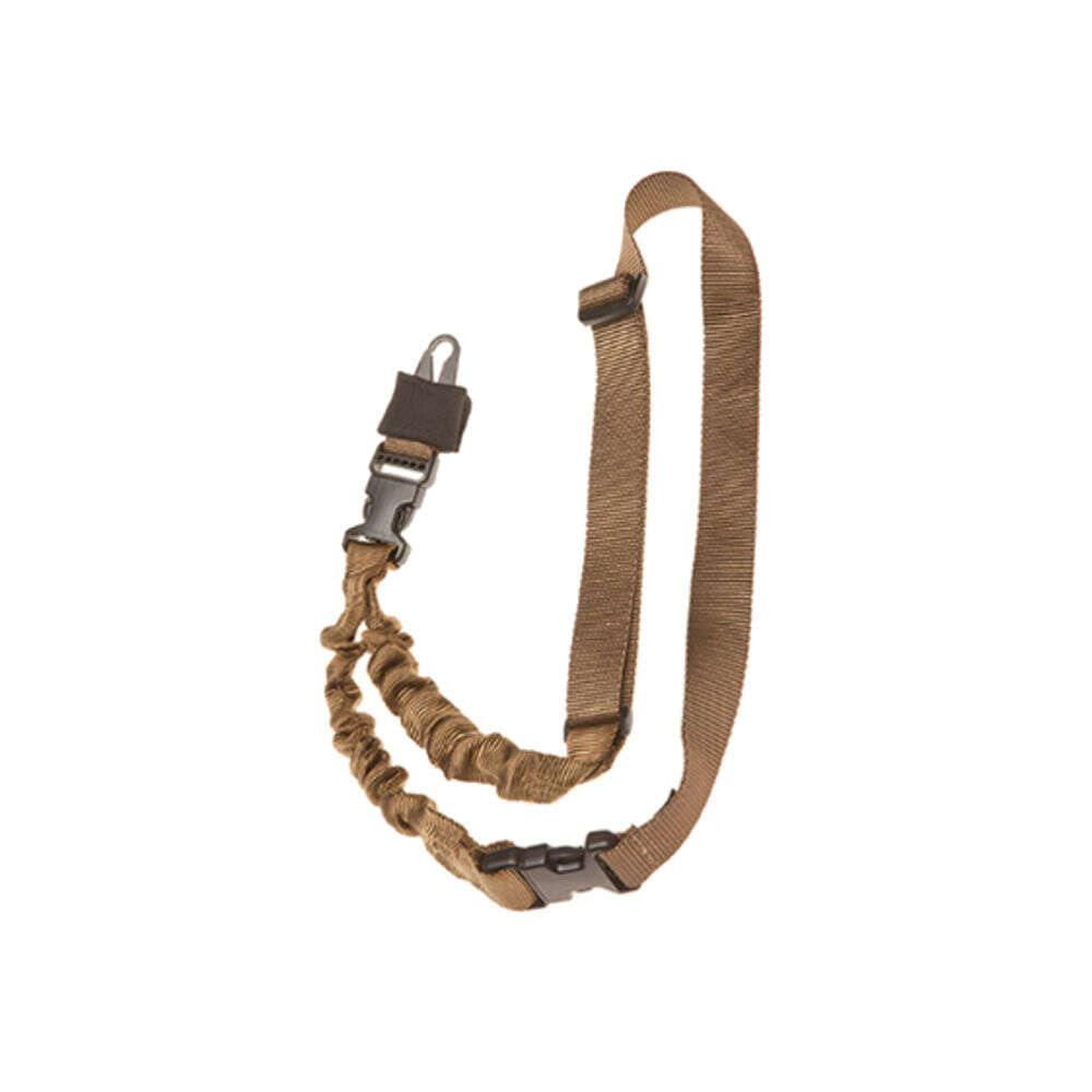 Slings Swivels Sport Ridge Ready Series TacShield Shock Sling Single Point w/Double ERB Coyote 1 1/4in